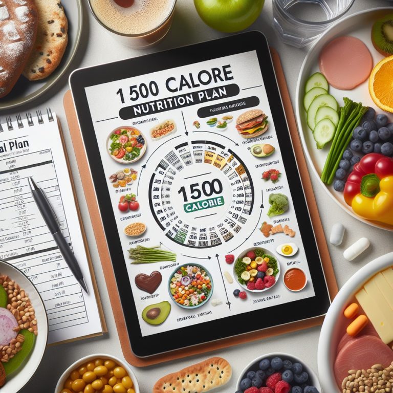 1500 Calorie Nutrition Plan Generator
