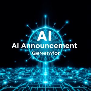 AI Announcement Generator