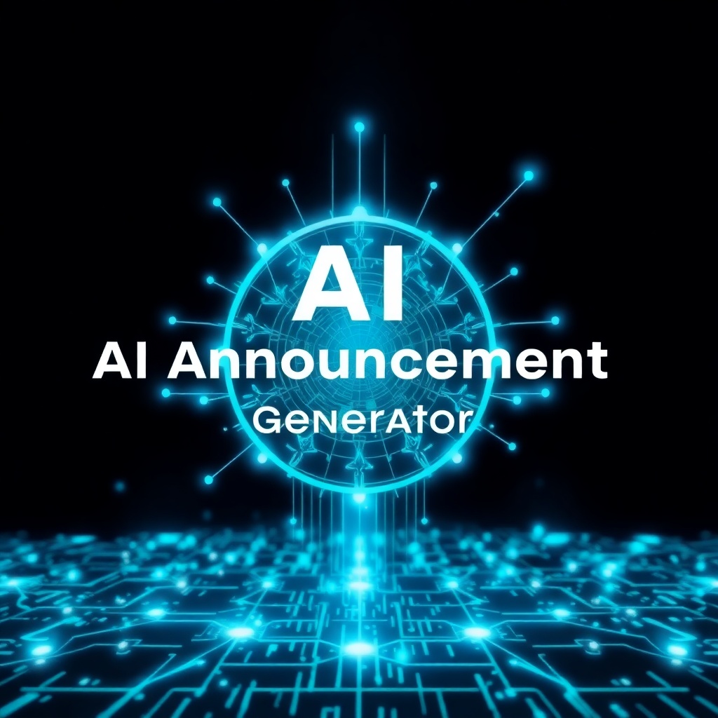 AI Announcement Generator
