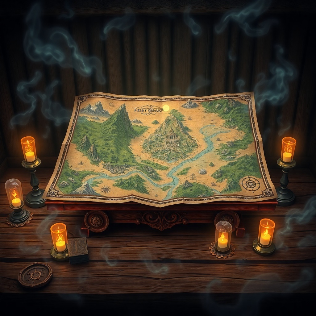 AI Dungeon Map Generator