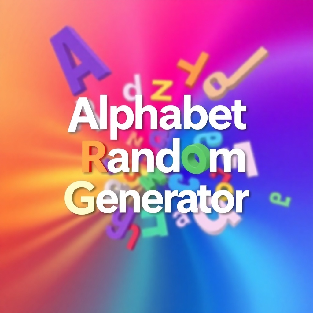 Alphabet Random Generator