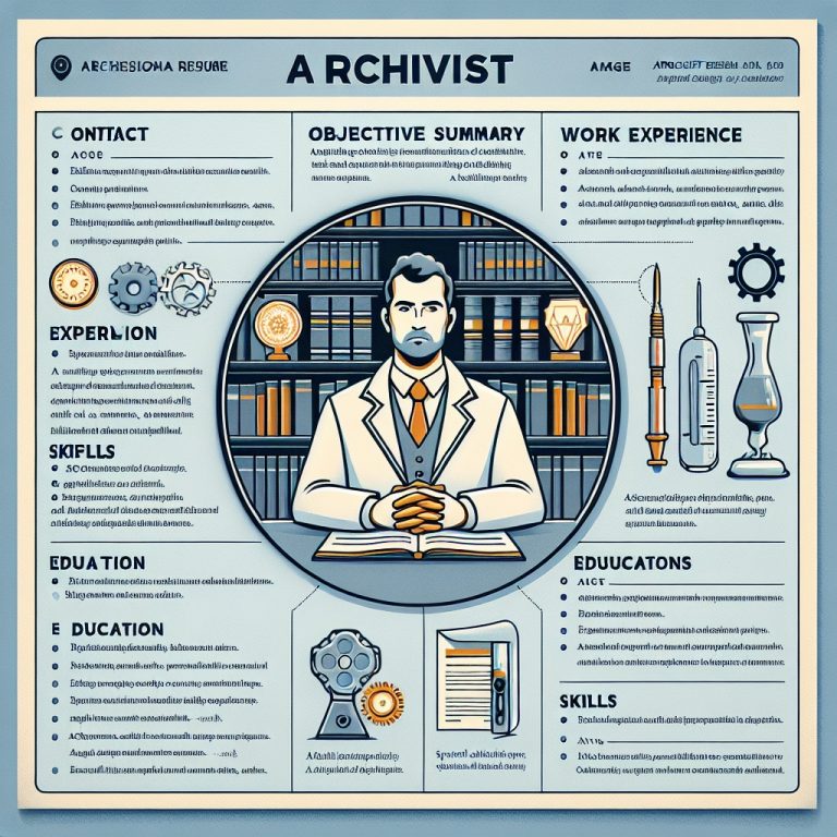 Archivist Resume Generator