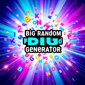 Big Random Word Generator