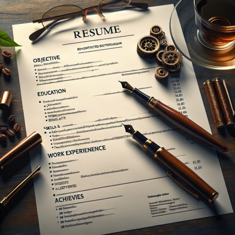 Biotech Resume Generator