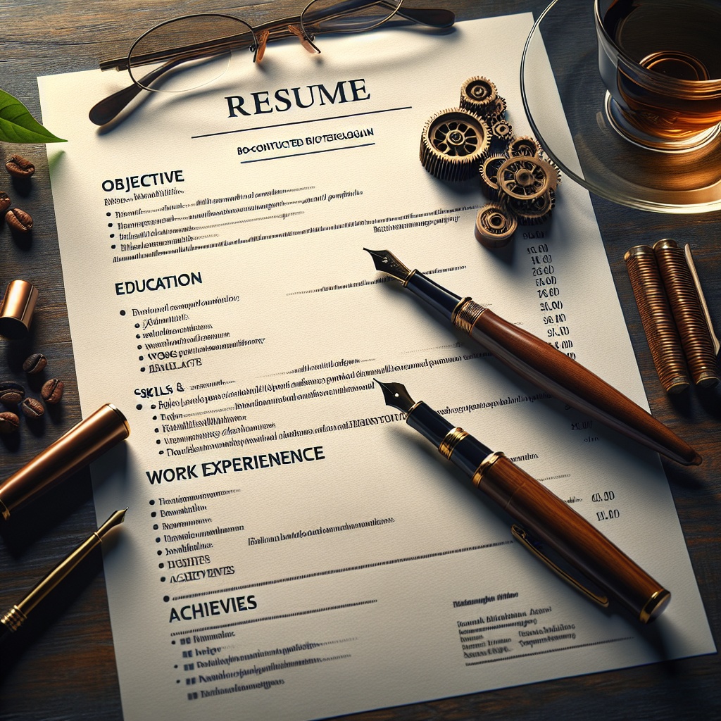 Biotech Resume Generator