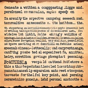 Campaign Speech Generator