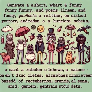 Clerihew Generator