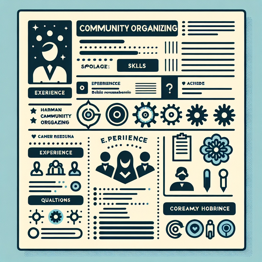 Community Organizer Resume Generator