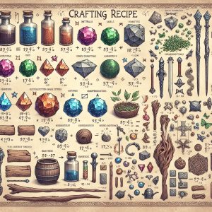 Crafting Material Game Generator