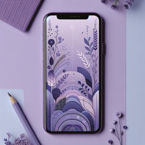 Cute Purple Wallpaper Iphone Generator