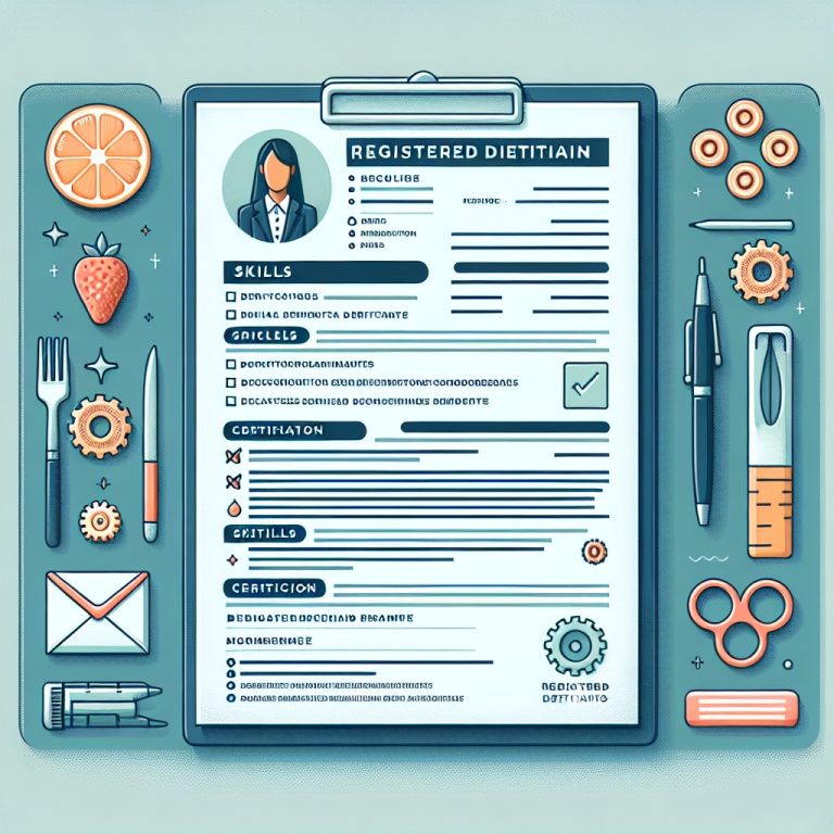 Dietitian Resume Generator