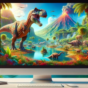 Dinosaur Wallpaper Computer Generator