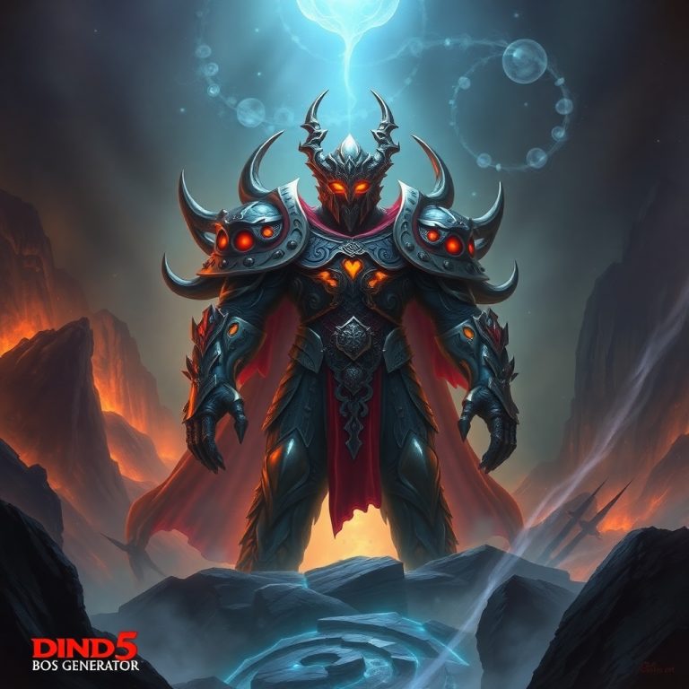 Dnd 5e Boss Generator