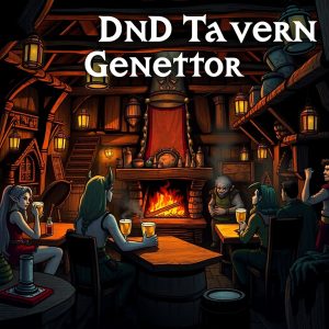 Dnd Tavern Generator