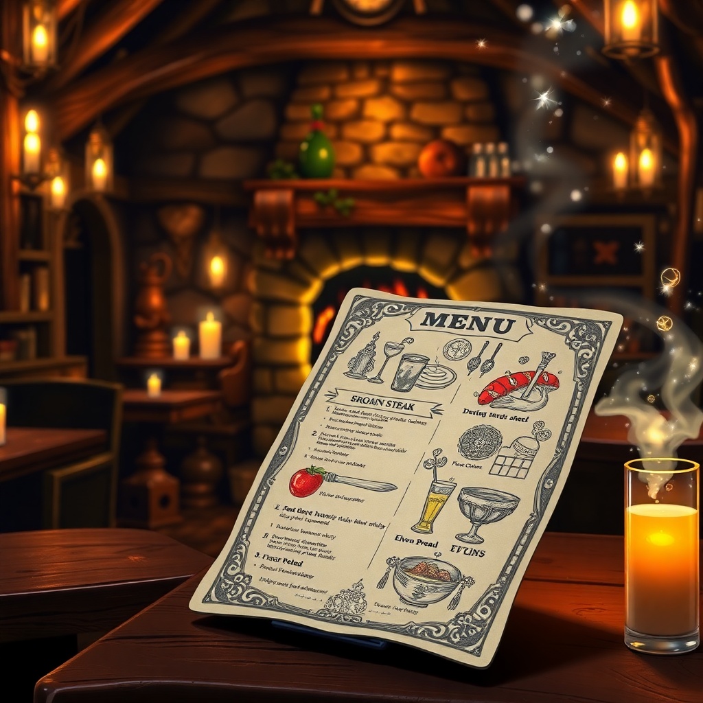 Dnd Tavern Menu Generator