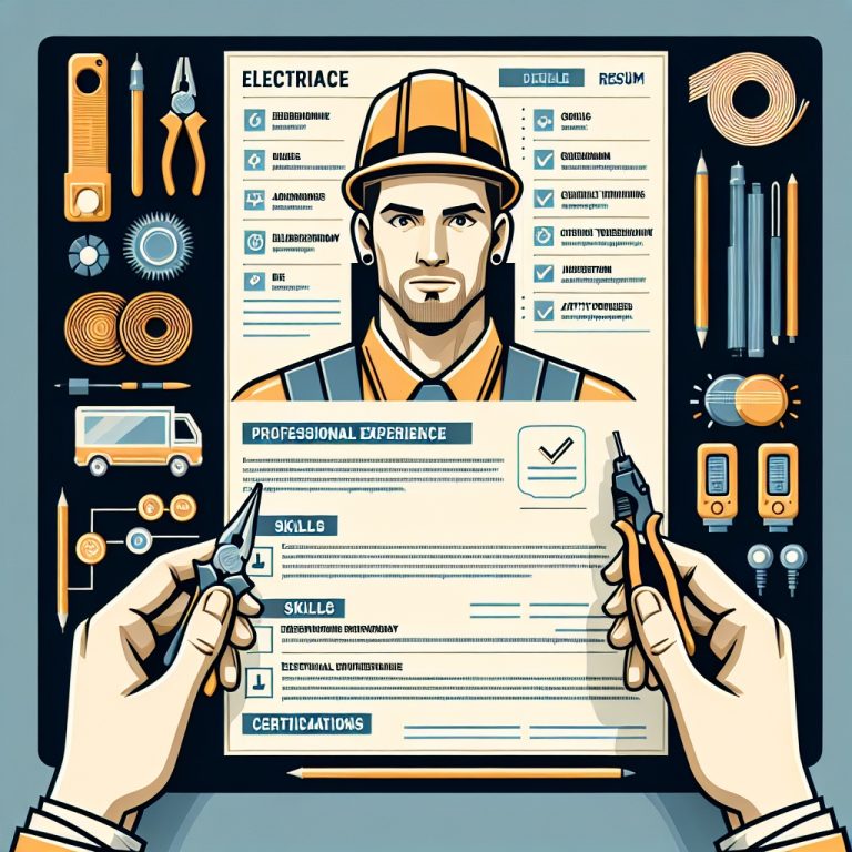 Electrician Resume Generator