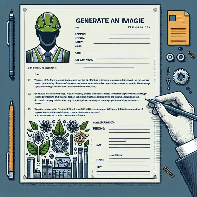 Environmental Engineer Cover Letter Generator