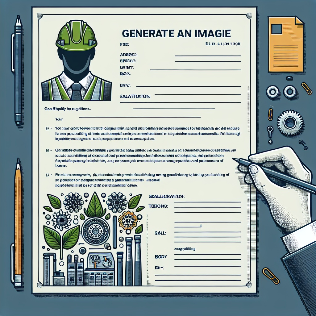 Environmental Engineer Cover Letter Generator