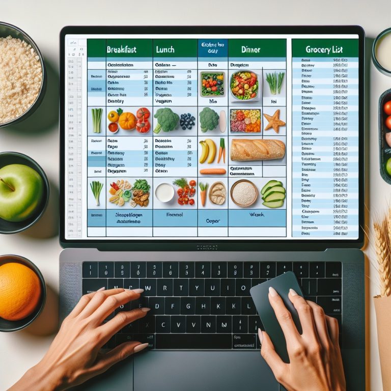 Excel Meal Plan Generator