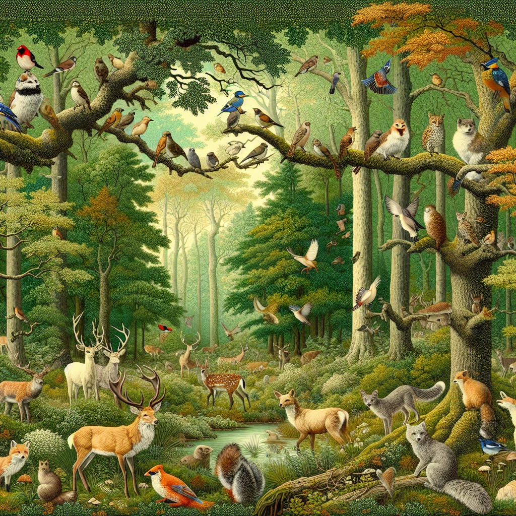Forest Animals Wallpaper Generator
