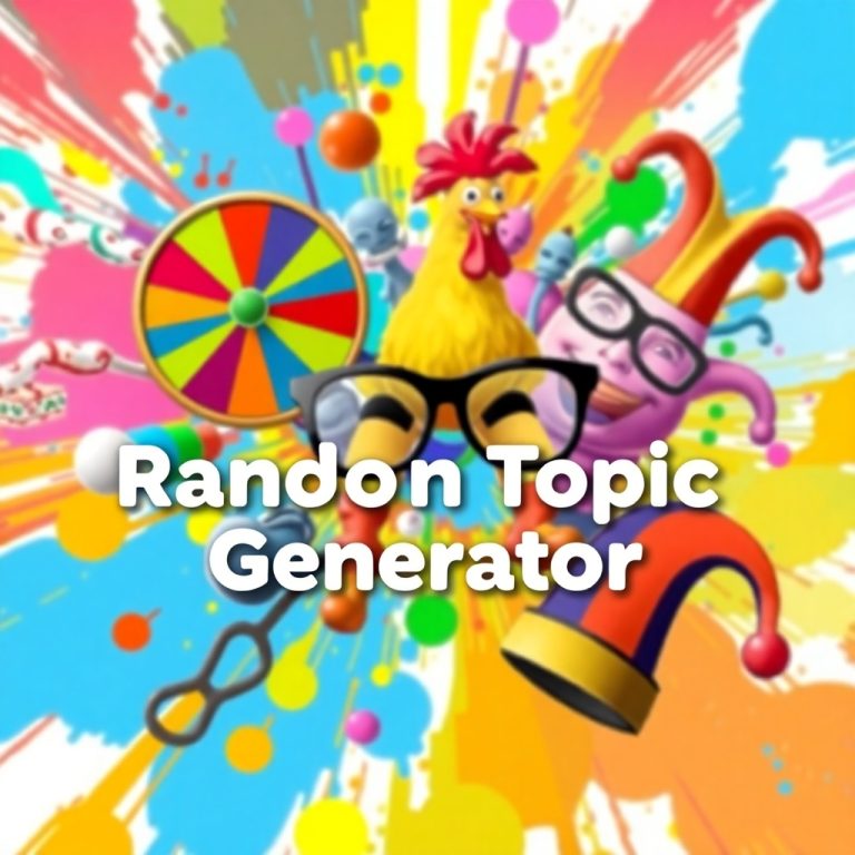 Funny Random Topic Generator