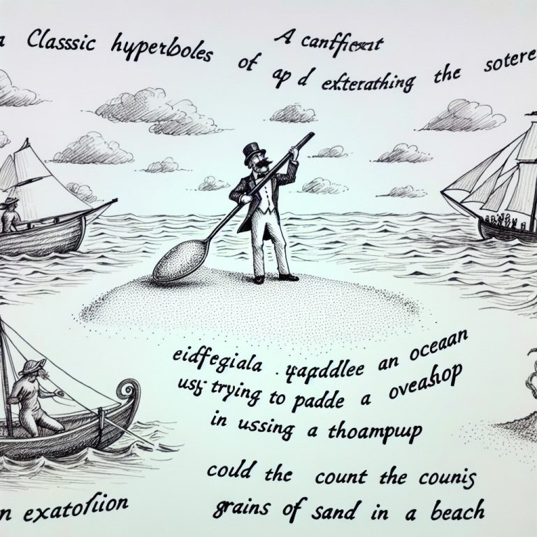 Hyperbole Poem Generator