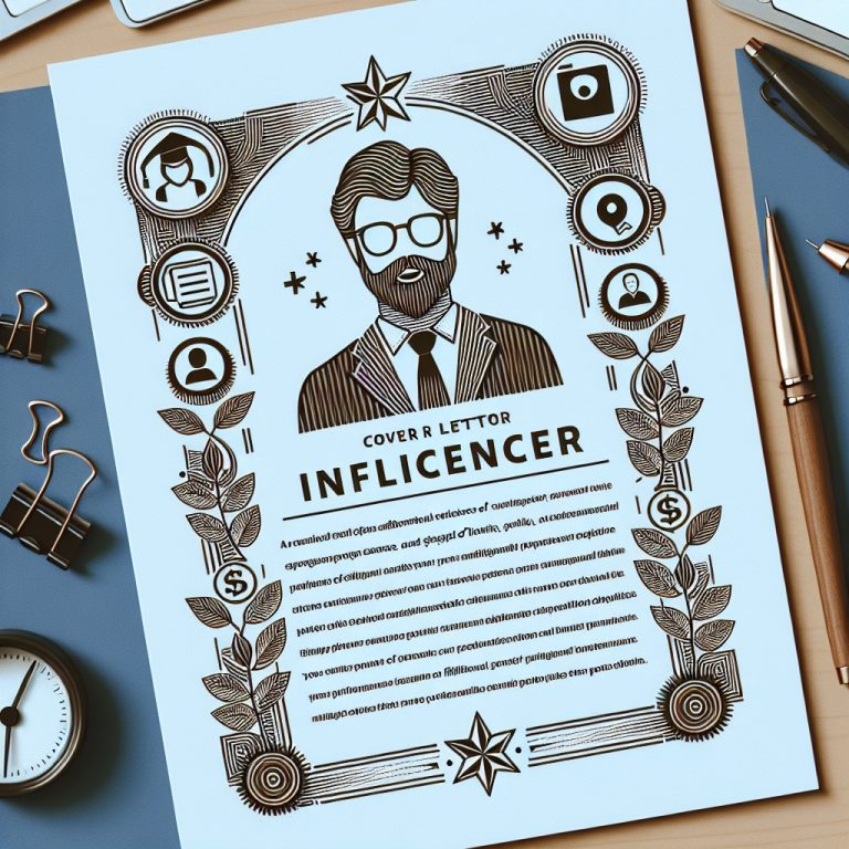 Influencer Cover Letter Generator