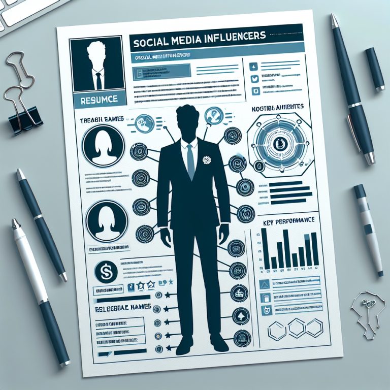 Influencer Resume Generator