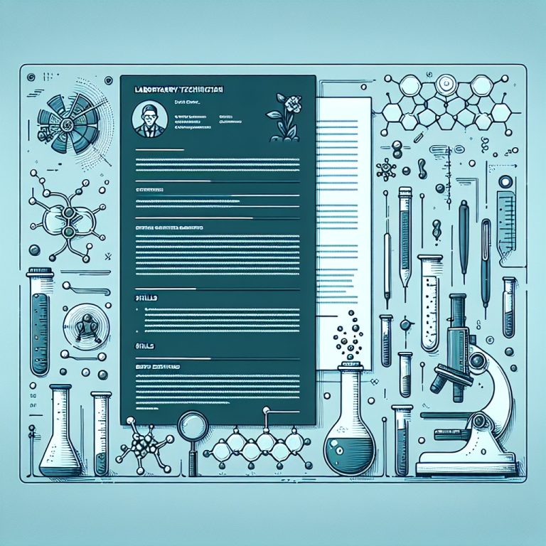Laboratory Technician Cover Letter Generator