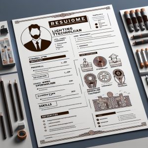 Lighting Technician Resume Generator