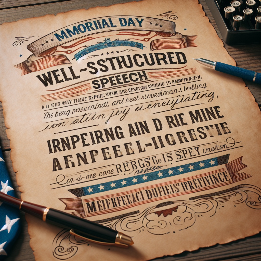 Memorial Day Speech Generator