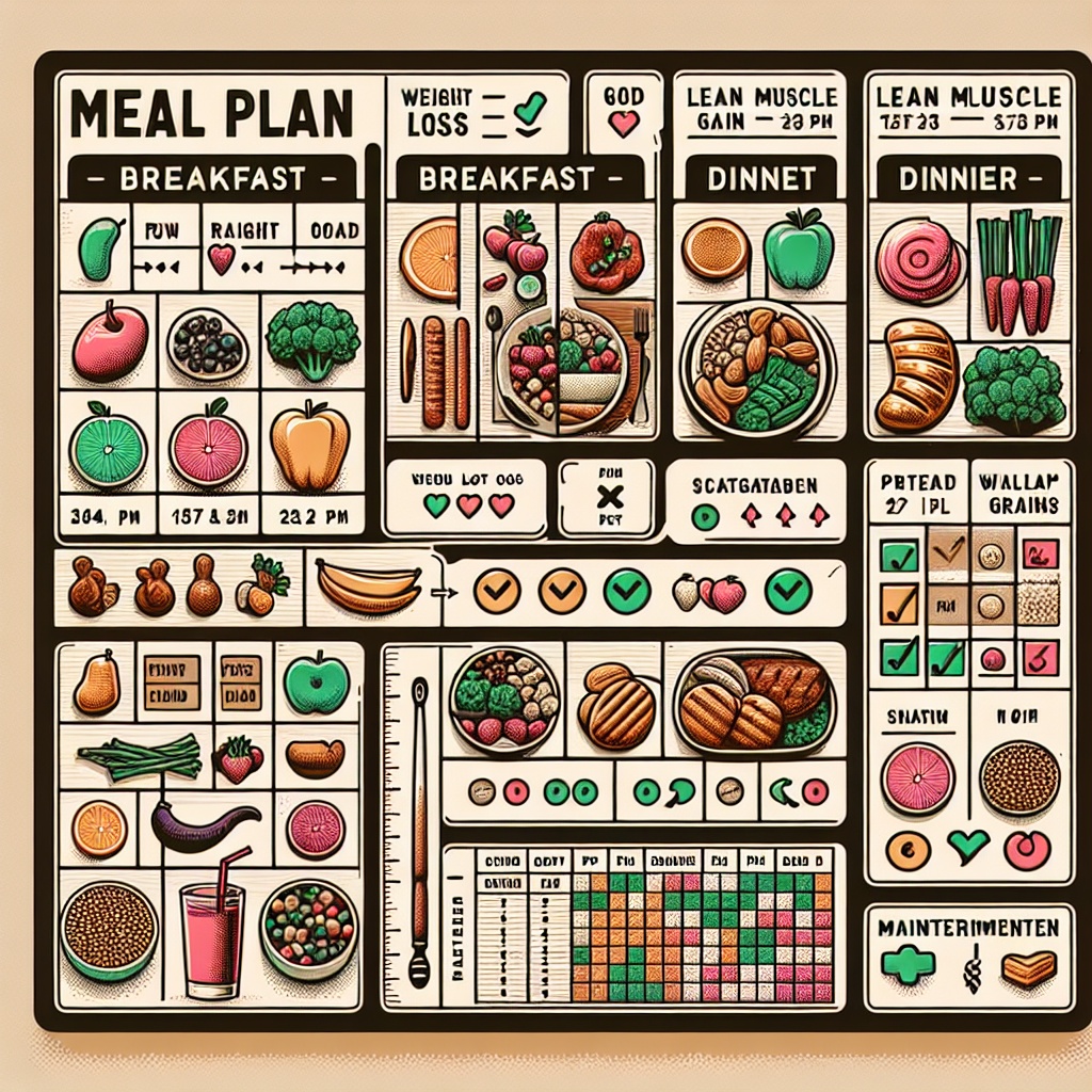 Nutrition Tracking Meal Plan Generator