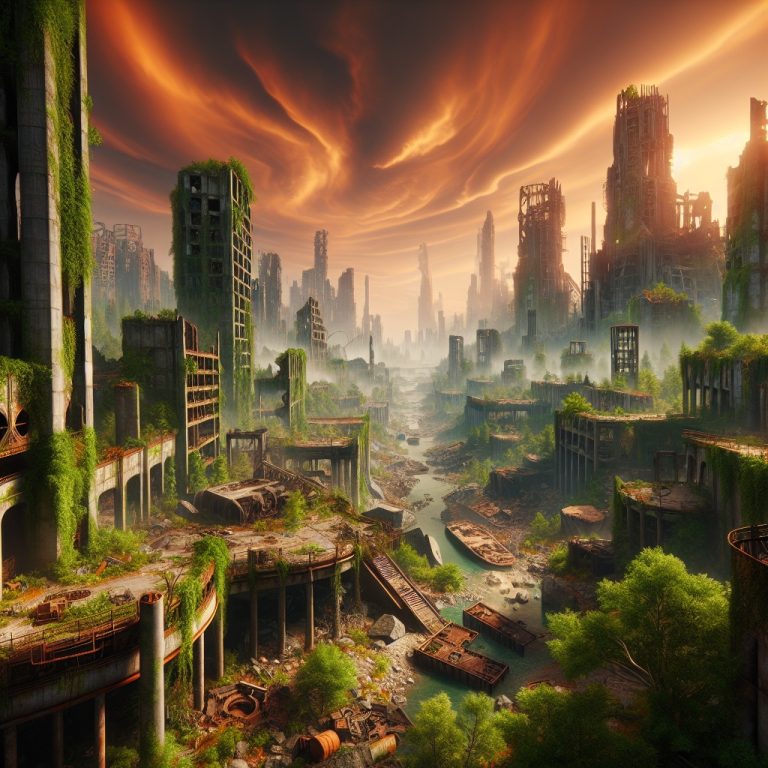 Post Apocalyptic Landscape Game Generator