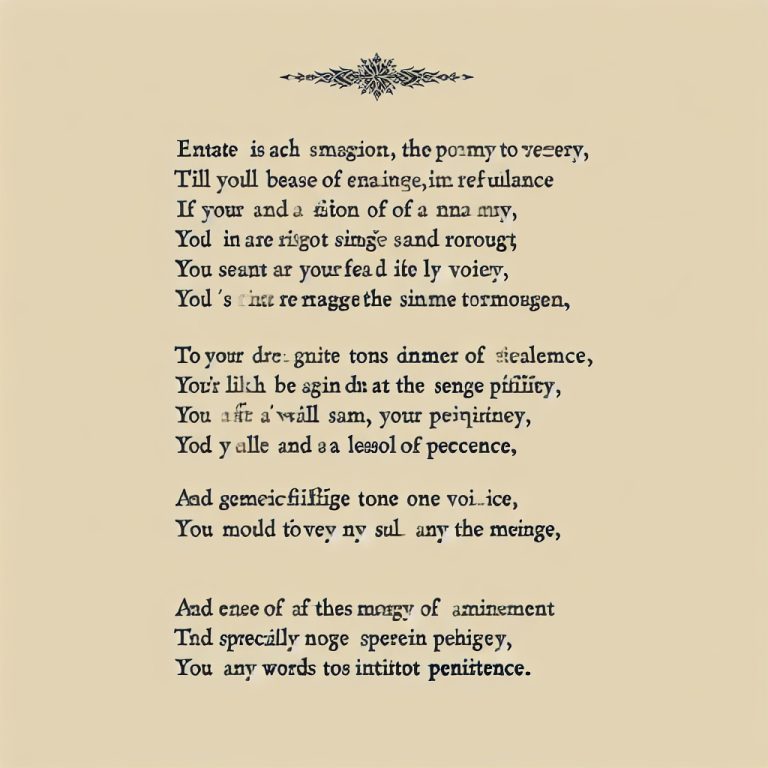 Punishment Poem Generator