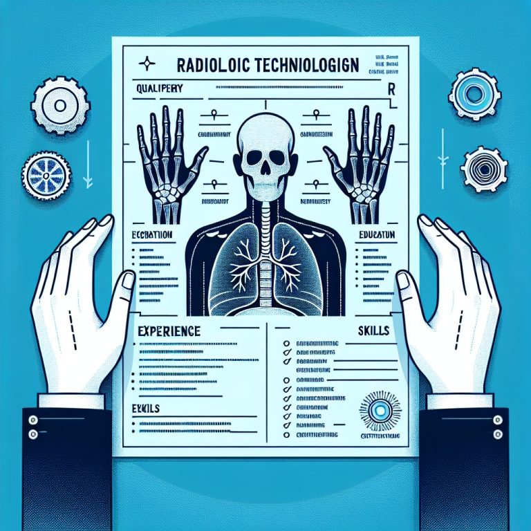 Radiologic Technologist Resume Generator