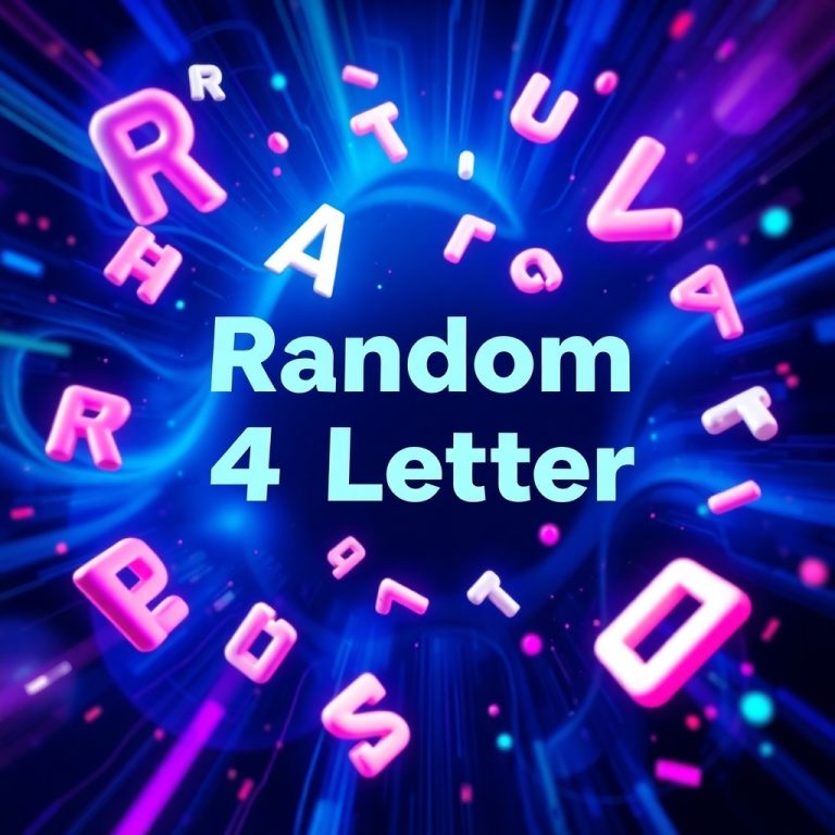 Random 4 Letter Generator