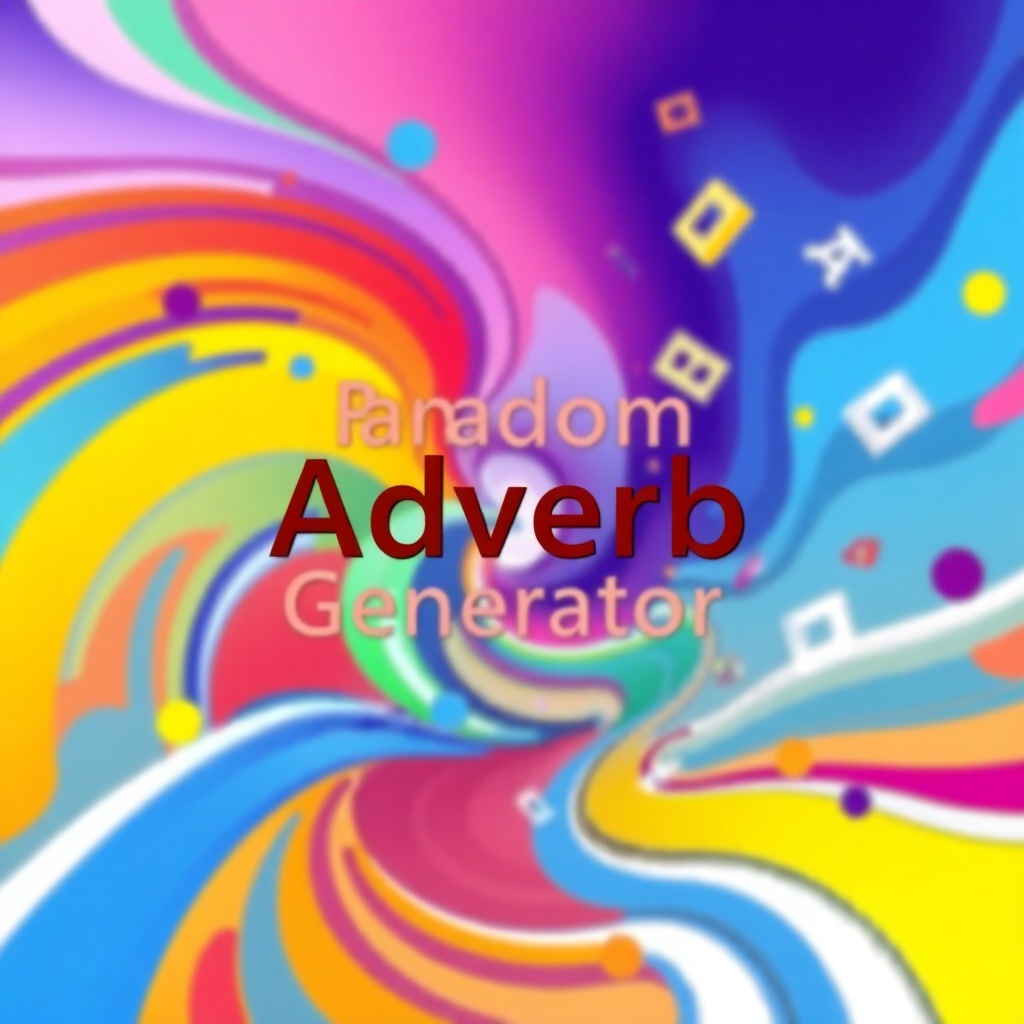 Random Adverb Generator