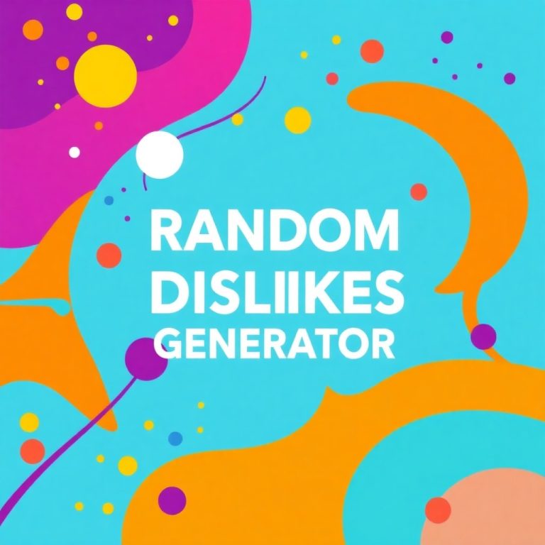 Random Dislikes Generator