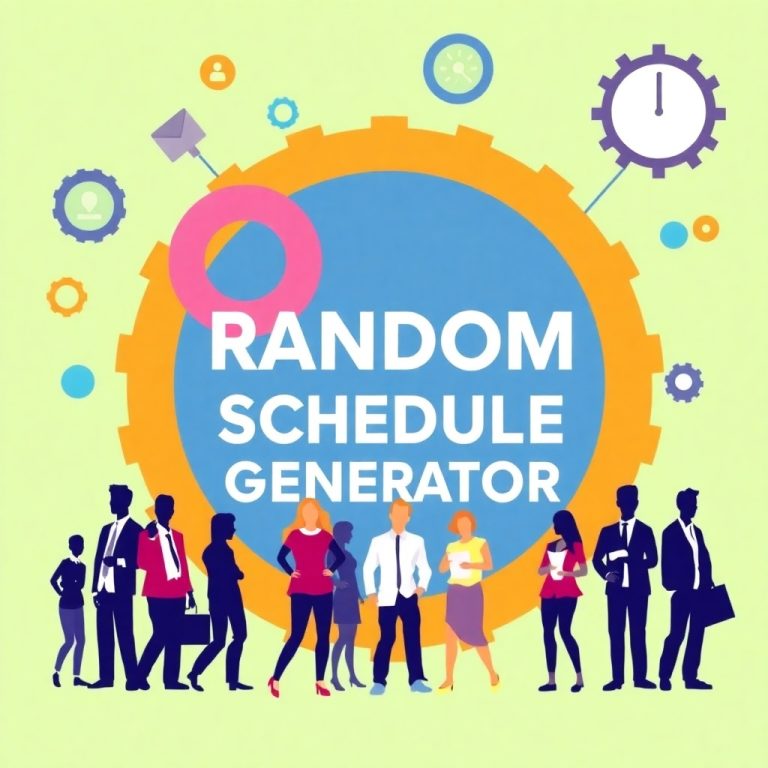 Random Employee Schedule Generator