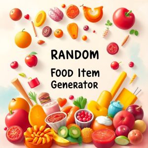 Random Food Item Generator