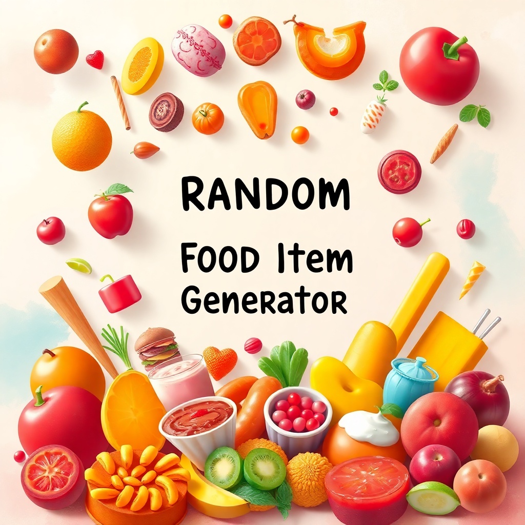 Random Food Item Generator