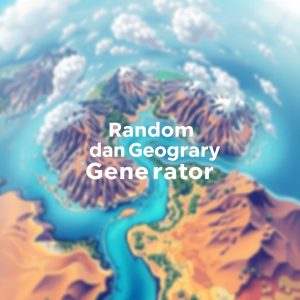 Random Geography Generator