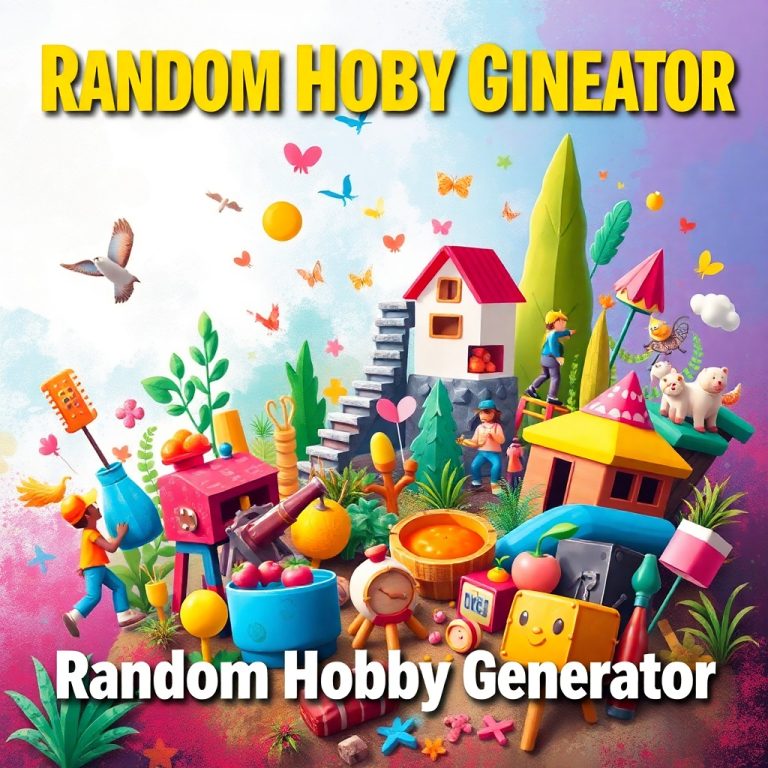 Random Hobby Generator