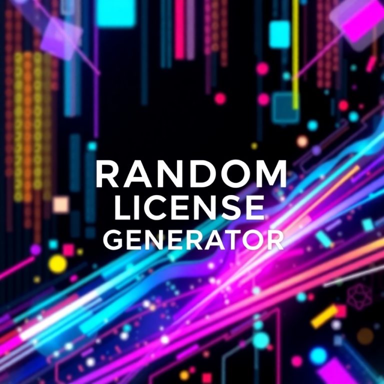 Random License Generator