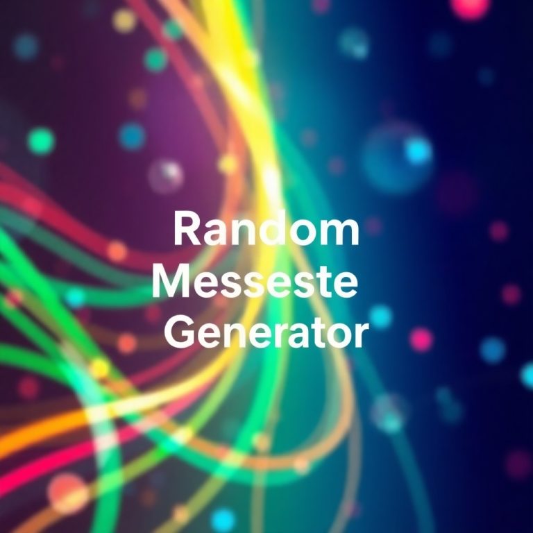 Random Message Generator