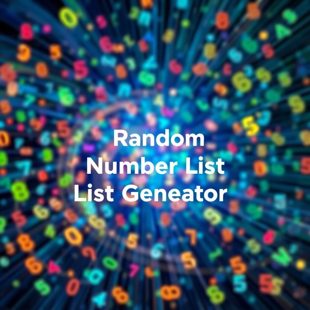 Random Number List Generator