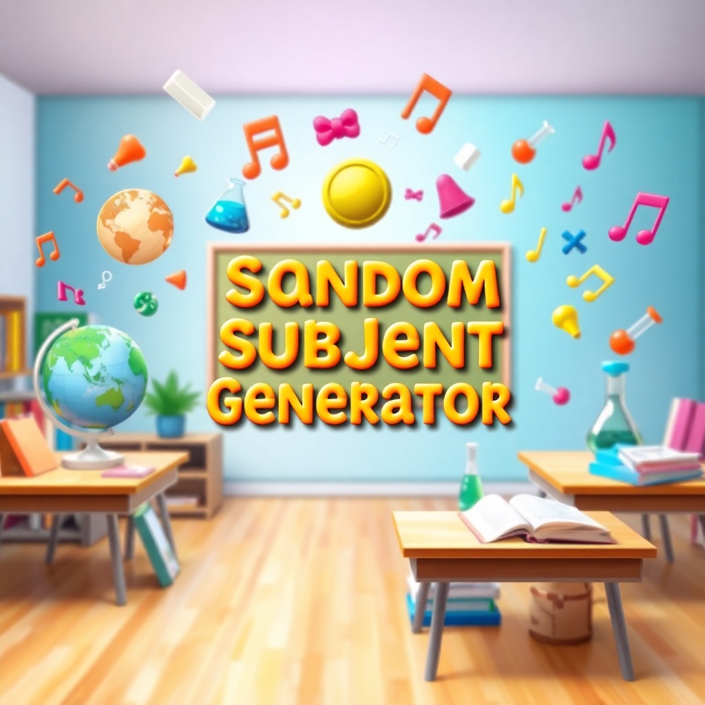 Random School Subject Generator