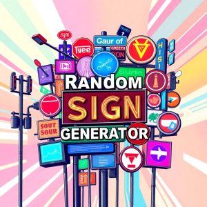 Random Sign Generator