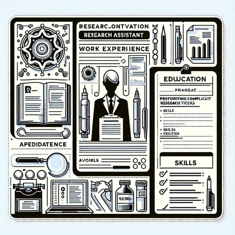 Research Assistant Resume Generator