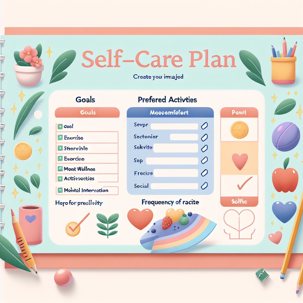 Self Care Guide Generator